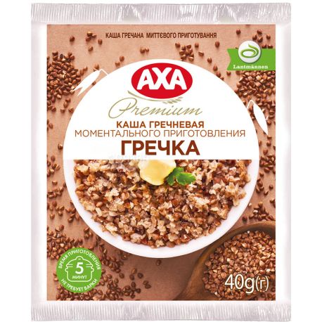 AXA, 40 g, Instant buckwheat porridge, m / s