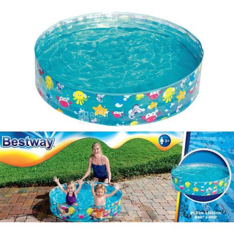 Bestway, Pool inflatable, assorted, 122x25 cm