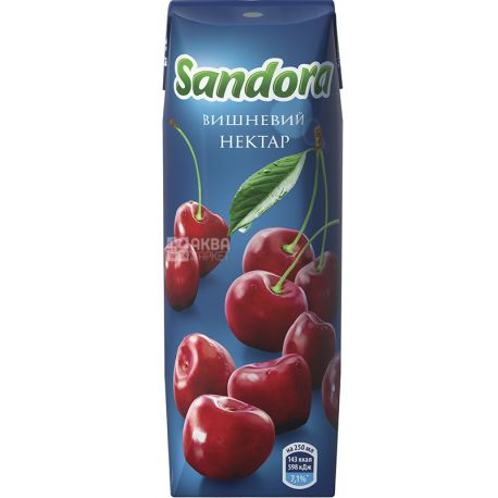 Sandora, 0,25 л, Нектар вишневий