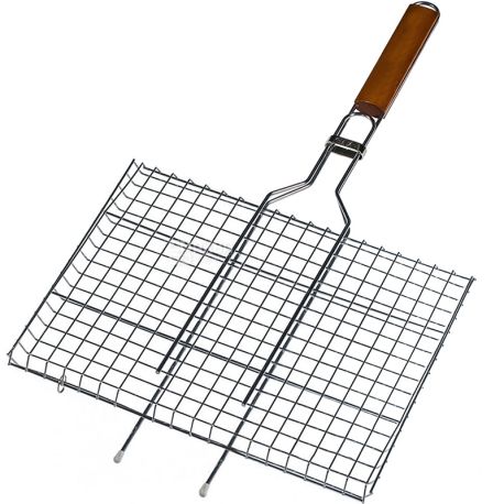 Grill grate, flat, 58x34x22 cm