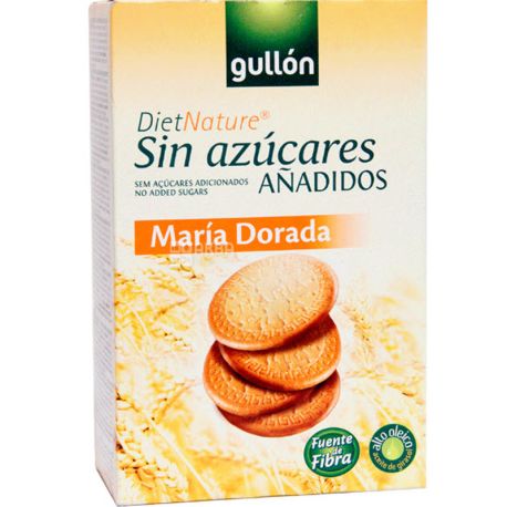 Gullon, Maria Doroda, 400 г, Печенье галетное, диетическое, без сахара