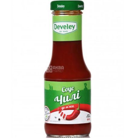Develey, Chilli, 215 мл, Соус Чили к мясу