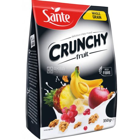 Sante, 350 г, Кранчи с фруктами