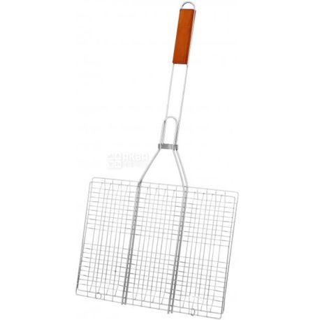 Grill rack flat, 64х31х26х6.5 cm