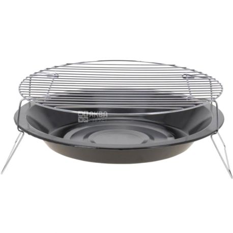 Grill round, 2 legs, 36 cm