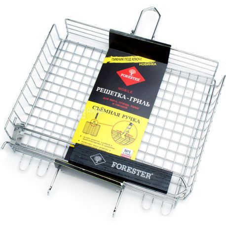  Forester, Grill with removable handle, 24 x 30 cm