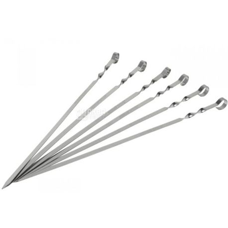 Set of skewers 6 pcs, 50 cm