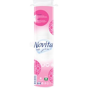 Novita, Soft, 120 шт., Ватные диски