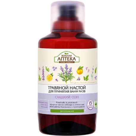 Zelenaya apteka, No. 38 Sweet Dream, 750 ml, Herbal Infusion for Bathing
