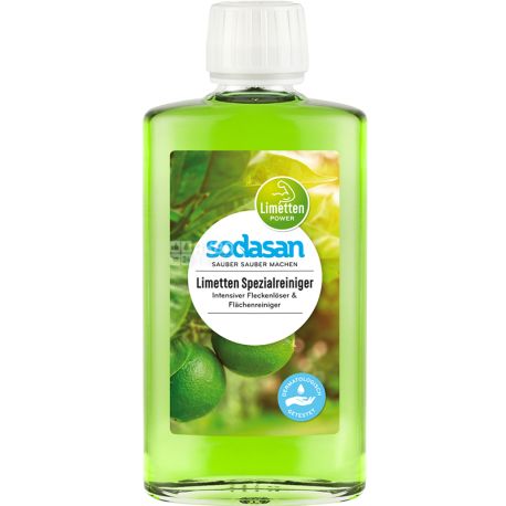 Sodasan, Lime, 250 мл, Очиститель-концентрат для удаления пятен, органический