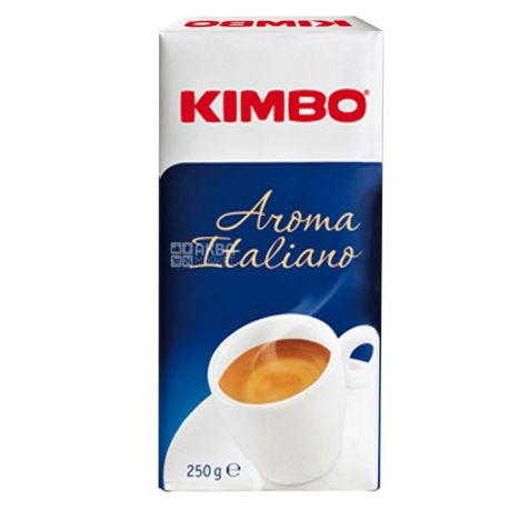 Kimbo Aroma Italiano, 250 г, Кава Кімбо Арома Італіано, середнього обсмаження, мелена