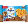 Барни, Fun sandwich, 180 г, Бисквитное пирожное-сендвич с кусочками темного шоколада