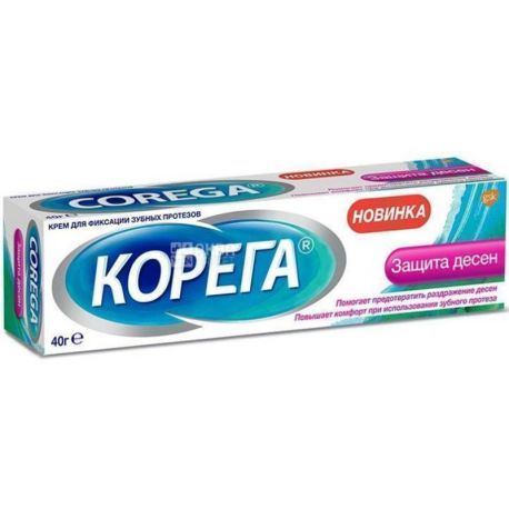 Korega, Gum Protection, 40 ml, Denture fixation cream