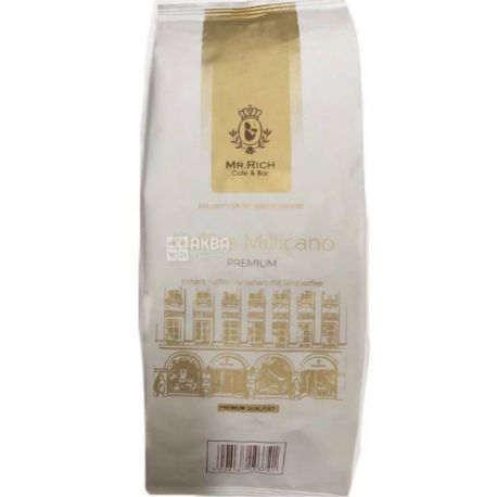 Mr.Rich, Kaffee Millicano, 500 г, Кофе растворимый, темной обжарки