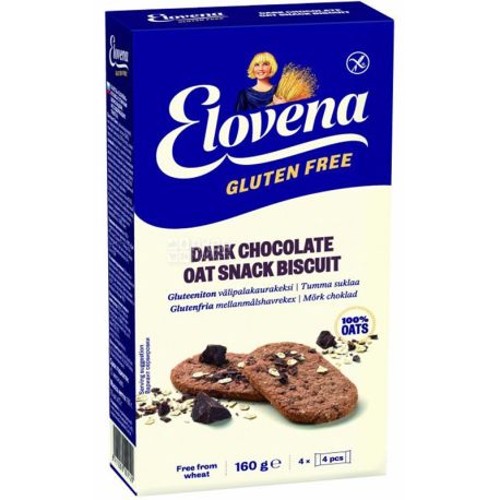 Elovena, 160 g, Gluten-free oatmeal with chocolate