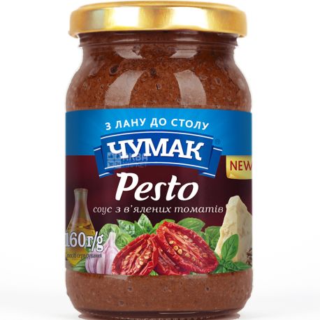 Chumak, Pesto, 160 g, Dried Tomato Sauce