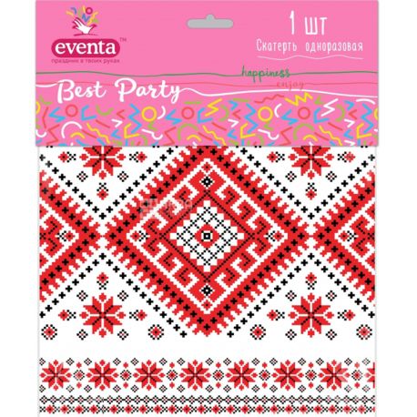 Eventa, Скатерть полиэтиленовая, Украинская коллекция, 138х183 см