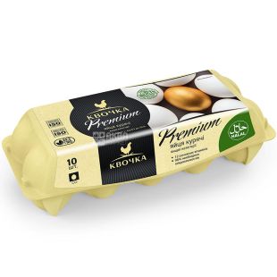 Квочка, Премиум, 10 шт., Яйца куриные, С0