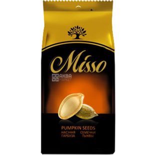 Misso, 150 г, Семена тыквы жареные, соленые 