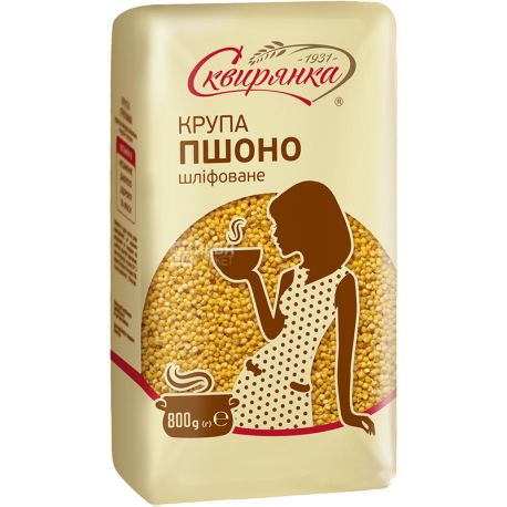 Сквирянка, 800 г, Крупа пшоно шліфованне, вищого сорту