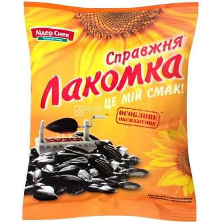 Справжня Лакомка, 80 г, Семечки подсолнуха жареные