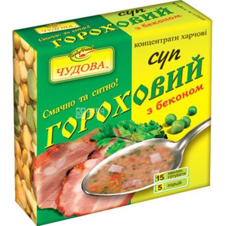 Чудова, 160 г, Суп Гороховый быстрого приготовления