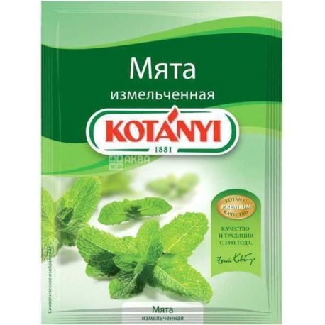 Kotanyi, 9 г, Приправа Котані, М'ята подрібнена