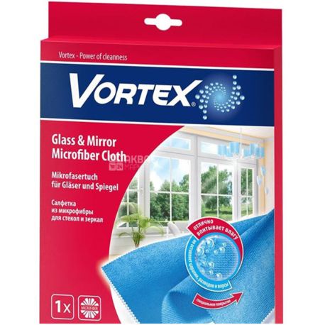 Vortex, 1 PC., microfiber Cloth, for glasses and mirrors