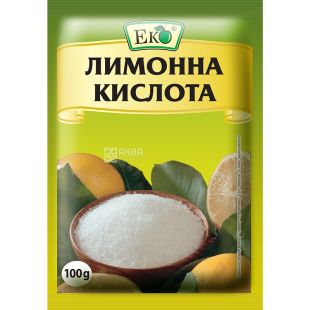 Эко, 100 г, Лимонна кислота