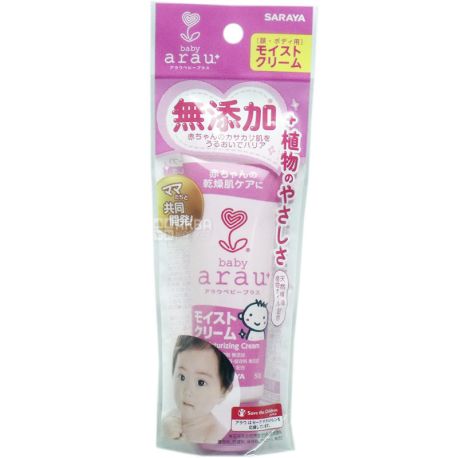 Saraya Arau Baby, 50 g, Baby Moisturizing Body Cream