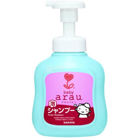 Baby arau store foam body soap