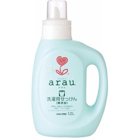 Saraya Arau, 1.2 L, Liquid Laundry Detergent, Geranium