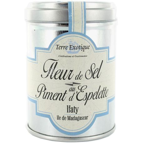 Salt Flora de herr with spices 40g, Terre Exotique