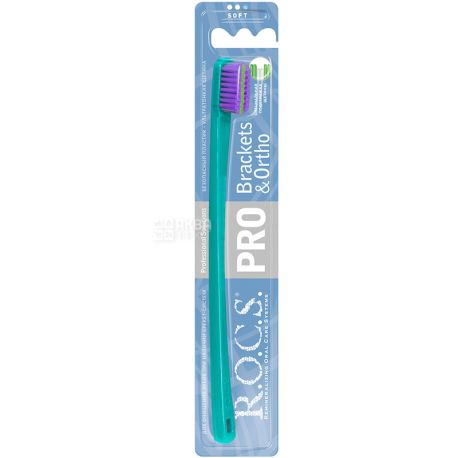 R.O.C.S. Pro Brackets & Ortho, Soft Toothbrush