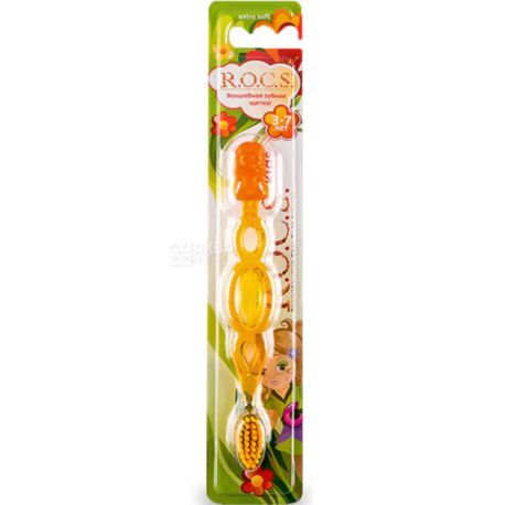 R.O.C.S. Kids, Toothbrush for children, extra soft, 3-7 years old