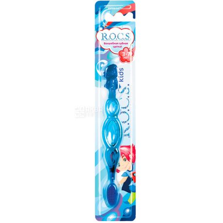 R.O.C.S. Kids, Toothbrush for children, extra soft, 3-7 years old