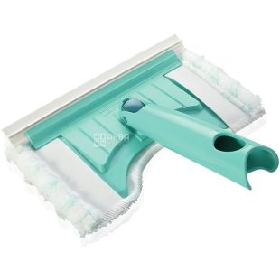 Leifheit Bath Cleaner Micro Duo, Швабра Лайфхайт для ванної кімнати, з телескопічною ручкою, 80-125 см