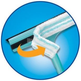 Leifheit, Моп для швабри 3 в 1, для вікон, міні, 21 см