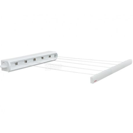 Leifheit Rollquick Longline, Clothes rack, wall mounted, 21 m
