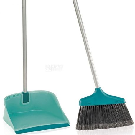 Leifheit, 90 cm, Cleaning kit, brush and dustpan