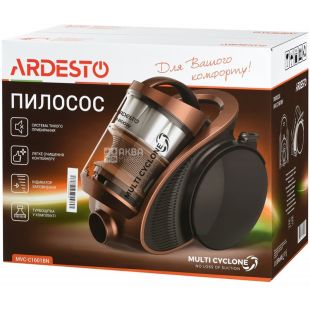  Ardesto MVC-C1601BN, Пылесос для сухой уборки, 1800 Вт