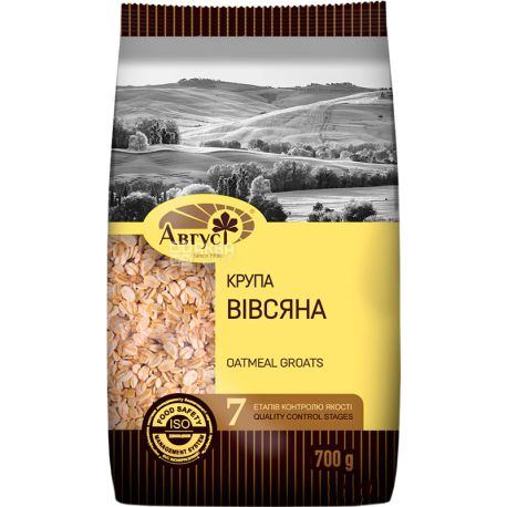 Август, 700 г, Крупа вівсяна