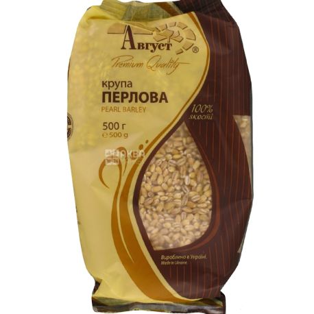 Август, 500 г, Крупа перловая