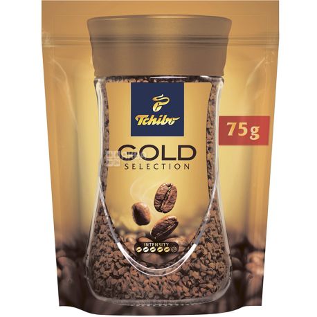 Tchibo Gold Selection, 75 г, Кава розчинна