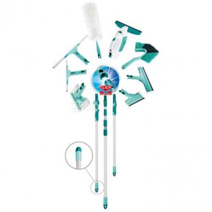 Leifheit, Ручка для швабры Лайфхайт Click System, 75-135 см, телескопическая