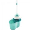 Leifheit, Twist System Active, 15 л, 104-130 см, Набор для уборки, ведро с отжимом и швабра