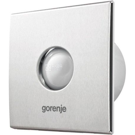 Gorenje BVX100STS, Вытяжной вентилятор, 100 мм