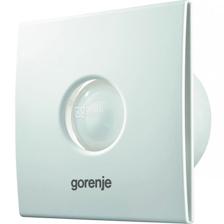 Gorenje BVX100WS, Витяжний вентилятор, 100 мм