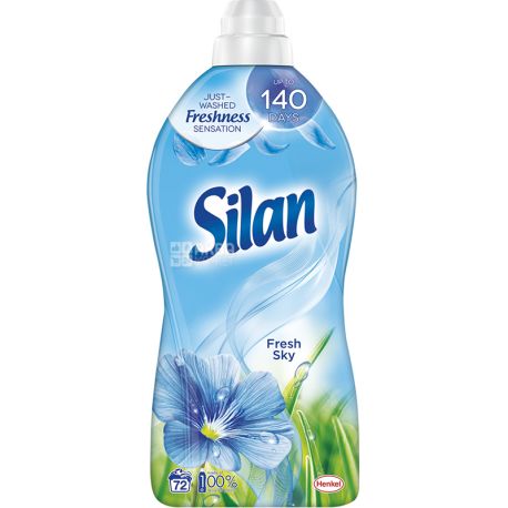 Silan, Небесная свежесть, 1.8 л, Кондиционер-ополаскиватель для белья