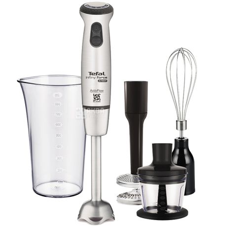 Tefal HB877D38, hand blender, with nozzles, 1000 W